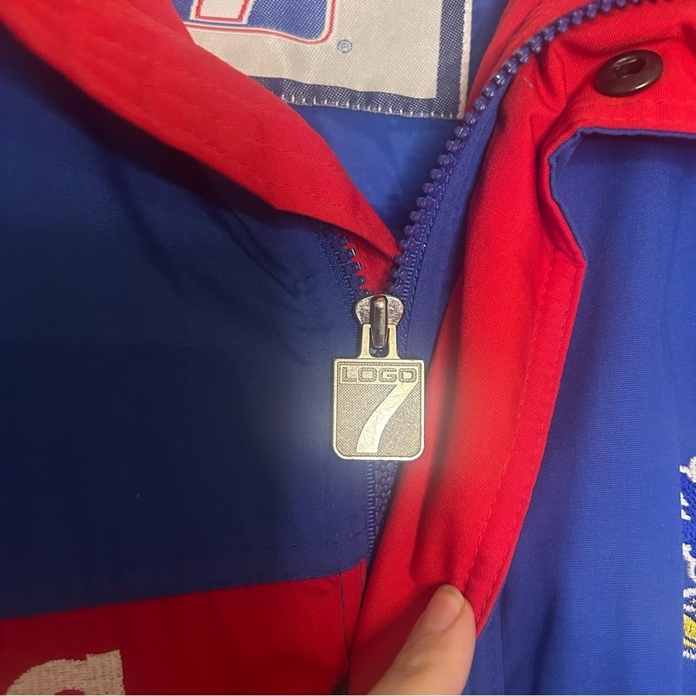Vintage logo 7 University of Kansas Jacket XL - Picture 5 of 10